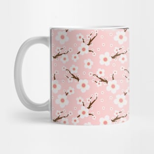 Cherry Blossoms Flowers - Floral Pattern Mug